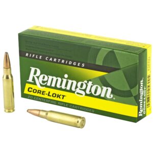 Remington Core-Lokt .308 Winchester 150 Grain Pointed Soft Point Rifle Ammunition 27842 for Large Game