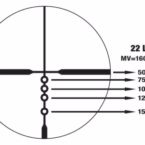 Nikon PROSTAFF RIMFIRE II Rifle Scope 1" Tube 3-9x40mm BDC 150 Reticle Matte - Image 2